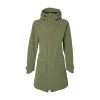 Parka Imperméable Femme Basil Mosse 2 Parka Imperméable Femme Basil Mosse -Vestes De Pluie Soldes 706216