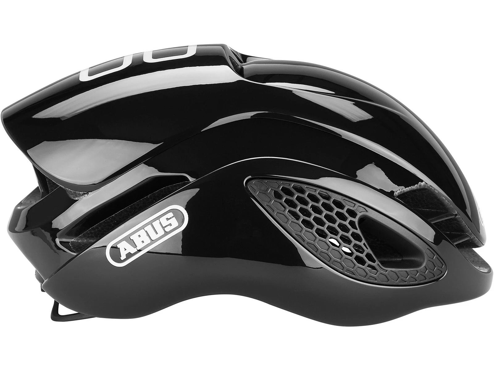 ABUS GameChanger Shiny Black Casque Aéro 4 ABUS GameChanger Shiny Black Casque Aéro – Image 2