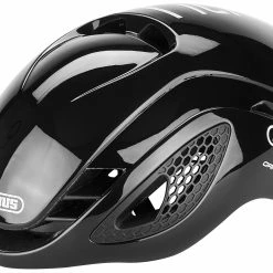 ABUS GameChanger Shiny Black Casque Aéro 11 ABUS GameChanger Shiny Black Casque Aéro -Vestes De Pluie Soldes abus gamechanger shiny black casque aero 2
