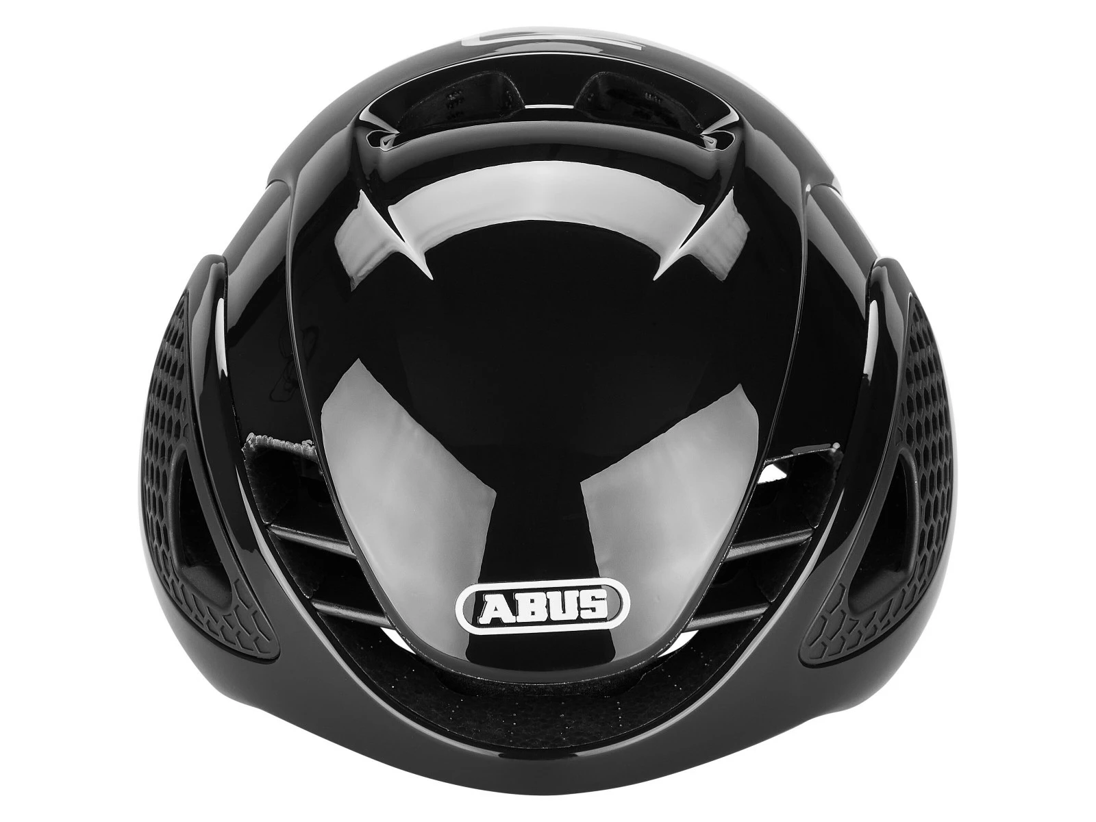 ABUS GameChanger Shiny Black Casque Aéro 6 ABUS GameChanger Shiny Black Casque Aéro – Image 4