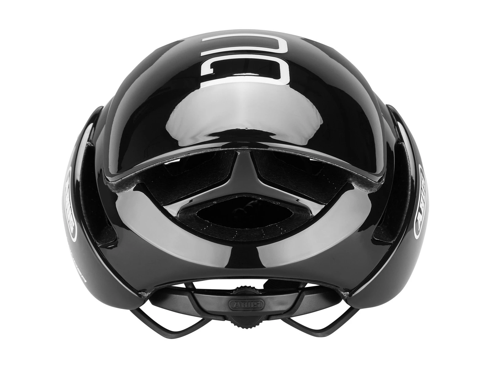 ABUS GameChanger Shiny Black Casque Aéro 7 ABUS GameChanger Shiny Black Casque Aéro – Image 5