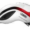 ABUS GameChanger White Red Casque Aéro -Vestes De Pluie Soldes abus gamechanger white red casque aero