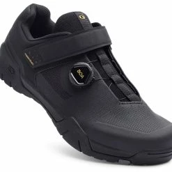 CRANKBROTHERS Mallet E BOA Clipin Chaussures VTT Enduro Black Gold -Vestes De Pluie Soldes crankbrothers mallet e boa clipin chaussures vtt enduro black gold 2