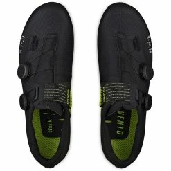 FIZIK Vento Stabilita Carbon Chaussures Black / Fluo Yellow -Vestes De Pluie Soldes fizik vento stabilita carbon chaussures black fluo yellow 2