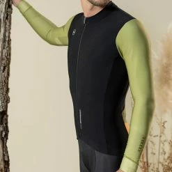 GOBIK Cobble Blend Man Leaf Maillot Manche Longue Cold 2023 -Vestes De Pluie Soldes gobik cobble blend man leaf maillot manche longue cold 2023 2
