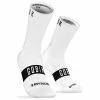 GOBIK Pure Paire De Chaussettes Cycliste Mixte Blanc -Vestes De Pluie Soldes gobik pure paire de chaussettes cycliste mixte blanc