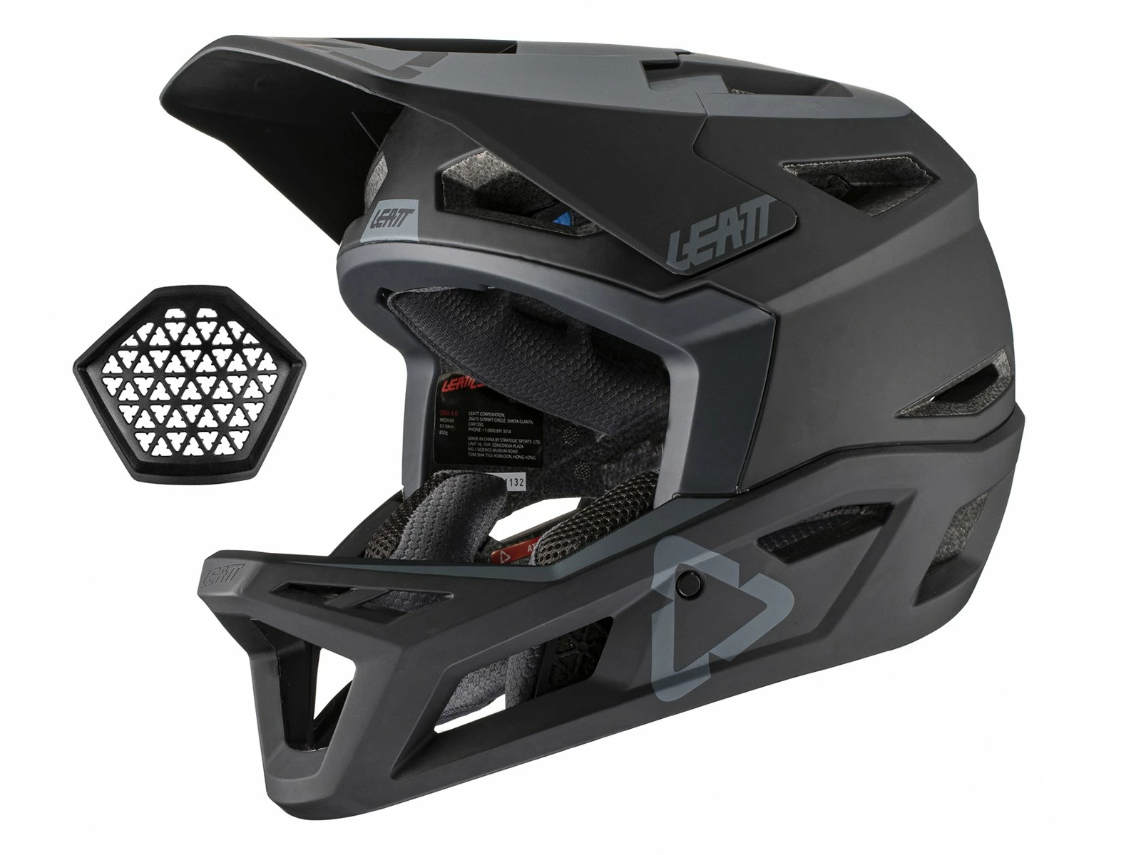 LEATT Casque Intégral MTB 4.0 Noir 7 LEATT Casque Intégral MTB 4.0 Noir – Image 5