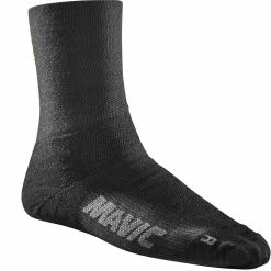MAVIC Chaussettes Thermiques Essential Thermo Sock Noires (une Paire)
