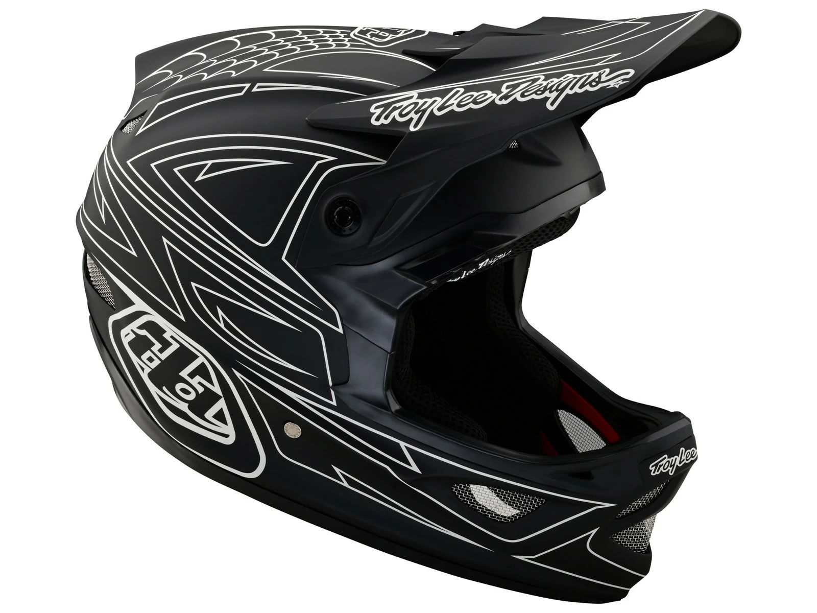 TROY LEE DESIGNS D3 Fiberlite Casque VTT Spiderstripe 4 TROY LEE DESIGNS D3 Fiberlite Casque VTT Spiderstripe – Image 2