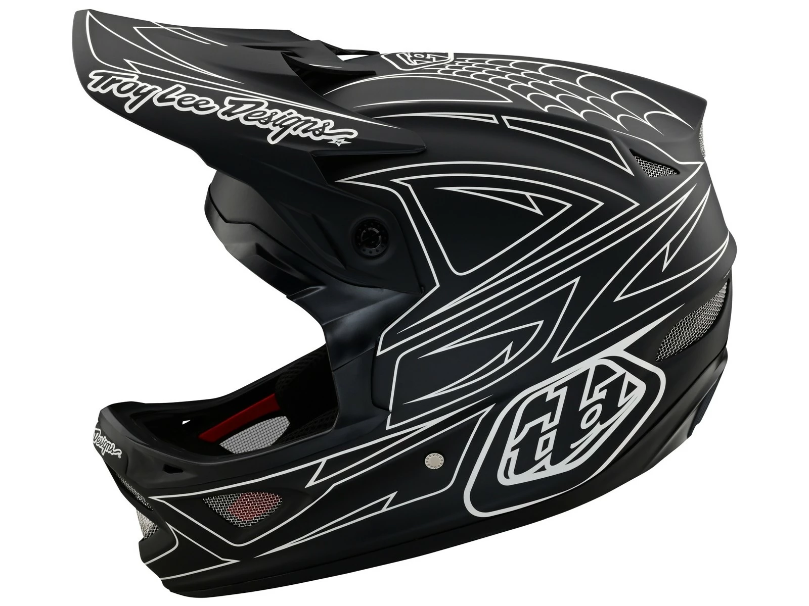 TROY LEE DESIGNS D3 Fiberlite Casque VTT Spiderstripe 7 TROY LEE DESIGNS D3 Fiberlite Casque VTT Spiderstripe – Image 5