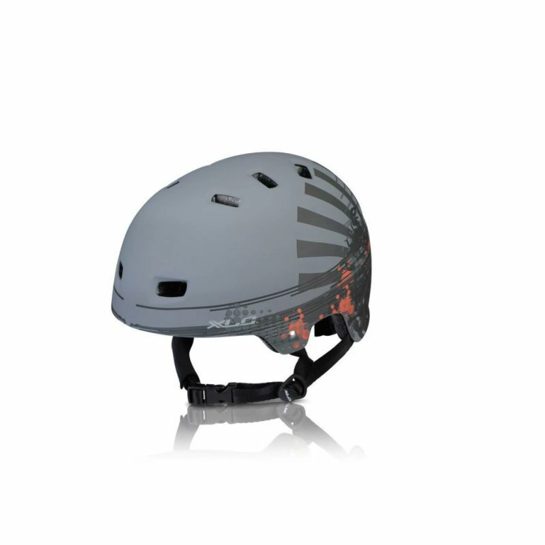 Casque Vélo Urbain 12 Trous XLC Bh-C22 Grunge 3 Casque Vélo Urbain 12 Trous XLC Bh-C22 Grunge